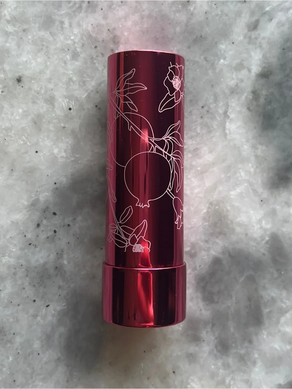 100% Pure Pomegranate Oil Moisture Lipstick in Foxglove